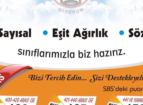 GİRESUN ANADOLU İMAM HATİP LİSESİ TANITIM AFİŞİ